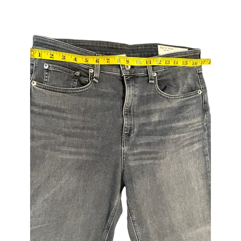 Rag and Bone Nina High-Rise Ankle Skinny Jeans in Universe - Size 32 - Picture 7 of 15